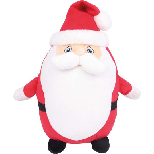 Pai Natal de peluche com fecho