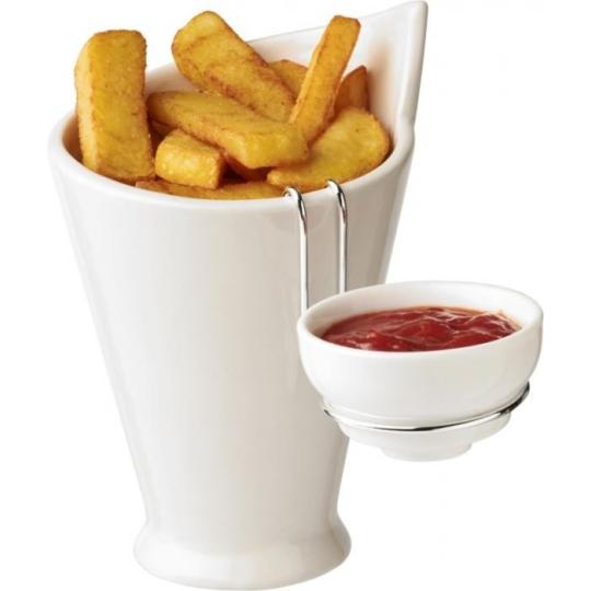Suporte para batatas fritas e molho "Chase"