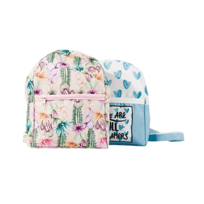 Mochila pequena em poliéster