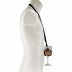 Porta copos pequeno poliéster com lanyard