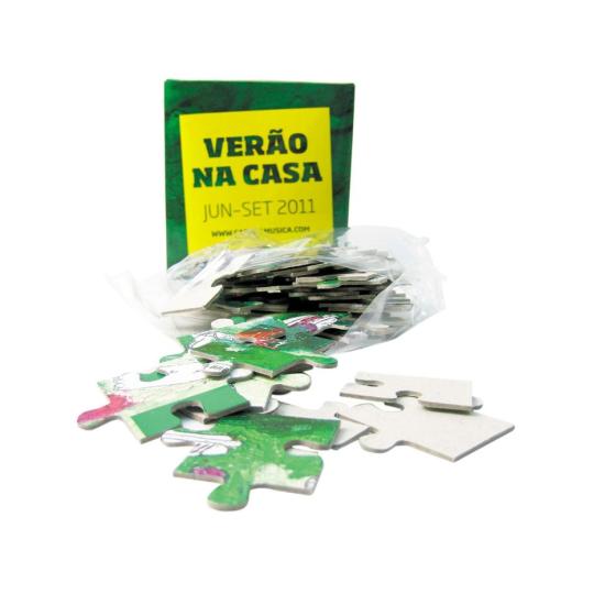 Puzzle A4 de 56 peças com embalagem