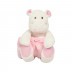 Hipopótamo de peluche com capa Mumbles®