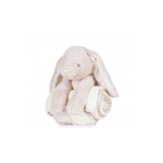 Coelho de peluche e cobertor Mumbles®