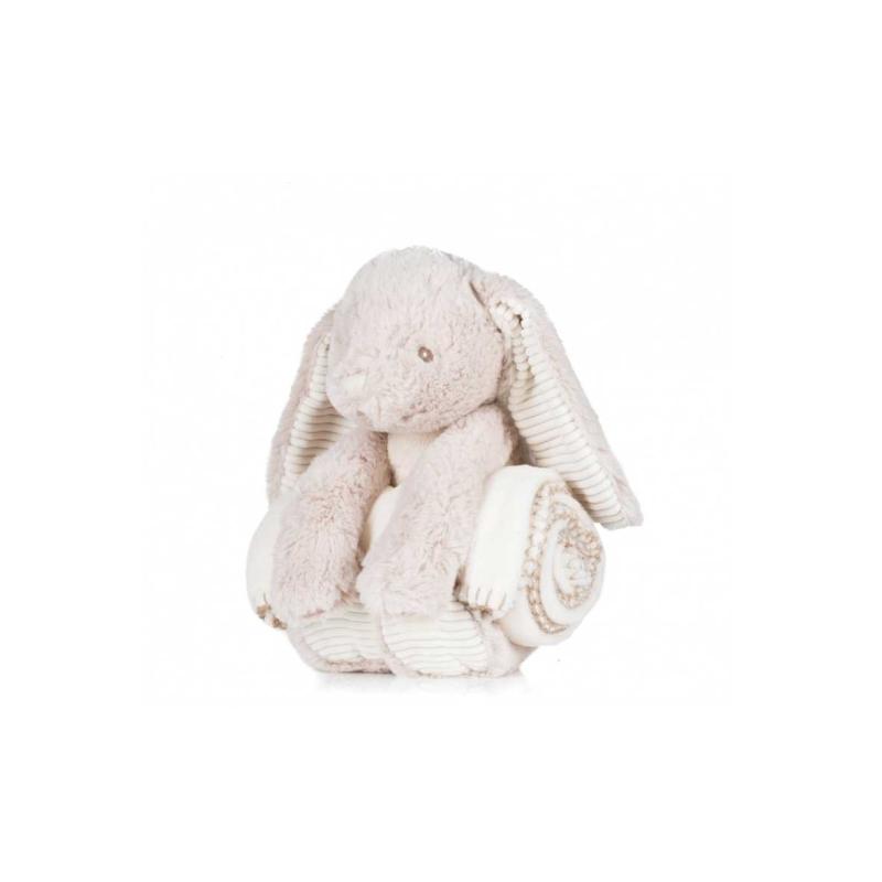 Coelho de peluche e cobertor Mumbles®