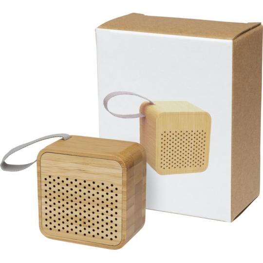 Coluna Bluetooth® em bambu Arcana