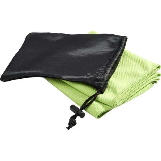 Toalha refrescante em bolsa de malha Peter
