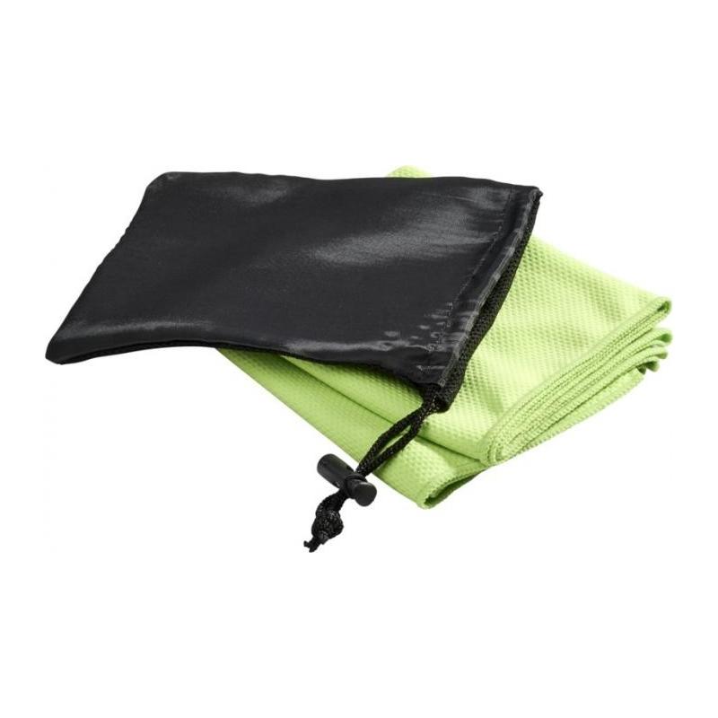 Toalha refrescante em bolsa de malha Peter