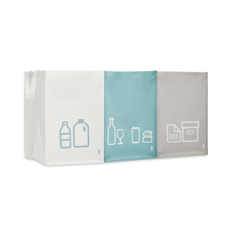 Conjunto de 3 sacos de lixo Three Bin