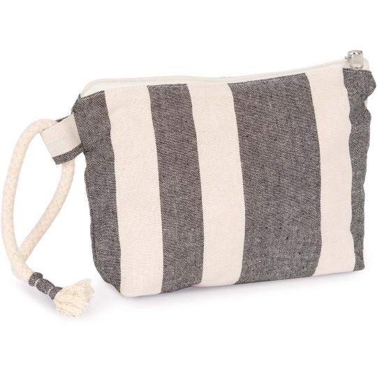 Bolsa reciclada às riscas Kimood®