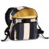 Mochila reciclada às riscas Kimood®