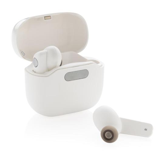Fones TWS em estojo de esterilização UV-C