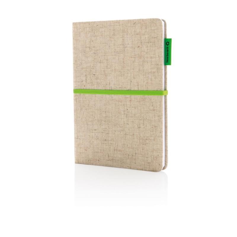 Caderno A5 Eco juta