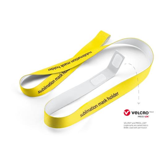 Lanyard de sublimação com velcro