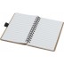 Caderno de argolas A6 em cartão reciclado com papel de pedra Cobble