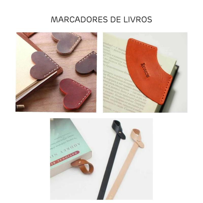 Artigos em pele genuína e couro