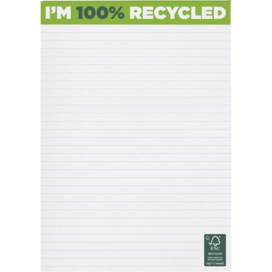 Blocos de notas A5 reciclado Desk-Mate® 25 folhas