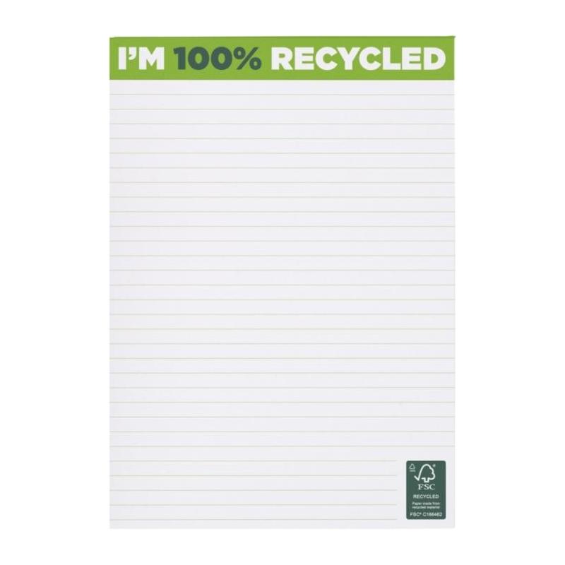 Blocos de notas A5 reciclado Desk-Mate® 25 folhas