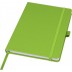Caderno A5 de papel reciclado com capa RPET Honua