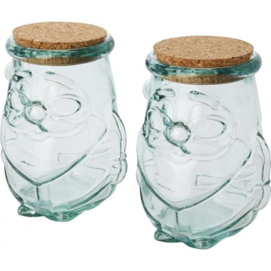 Conjunto de 2 peças de recipientes de vidro reciclado Airoel Thule®