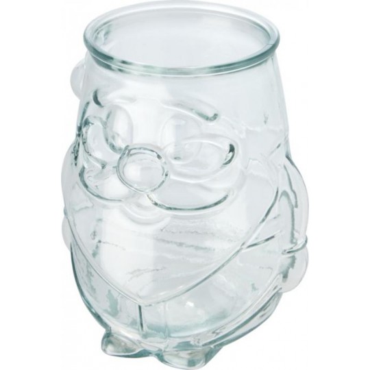 Suporte de vela tealight de vidro reciclado Nouel