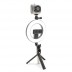 MONOPOD COM ANEL DE LUZ