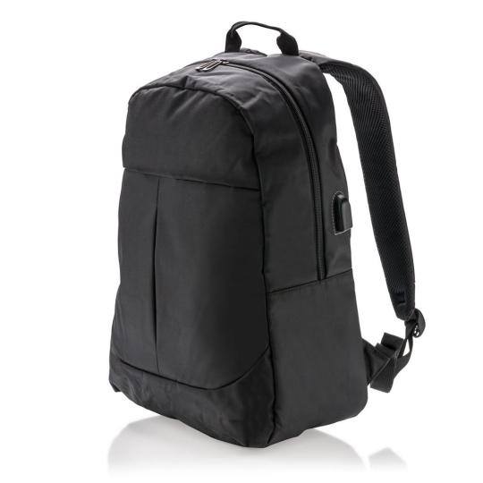 Mochila para laptop com USB
