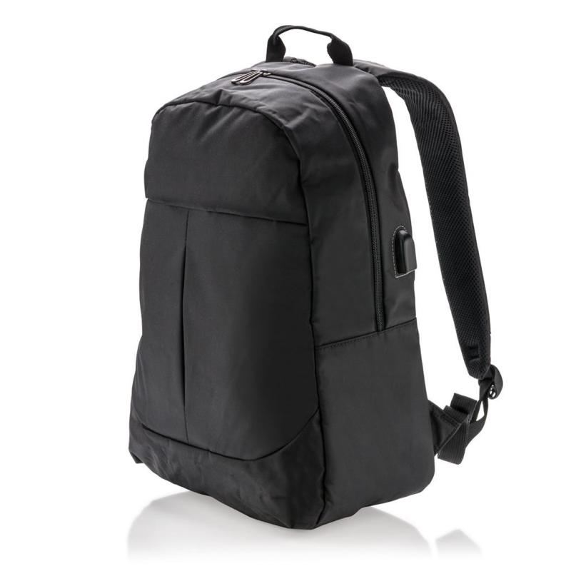 Mochila para laptop com USB