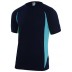 T-shirt technique bicolore