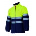Chaqueta polar bicolor alta visibilidad