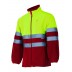 Chaqueta polar bicolor alta visibilidad
