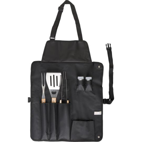 Nylon apron and Hugo glove