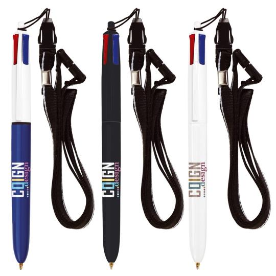 BIC® Bolígrafo con Lanyard...