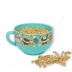 Tigela de café com pega