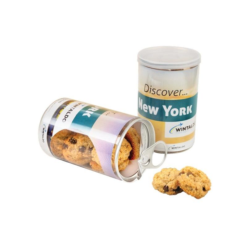 Caixa "lata" com biscoitos ou doces