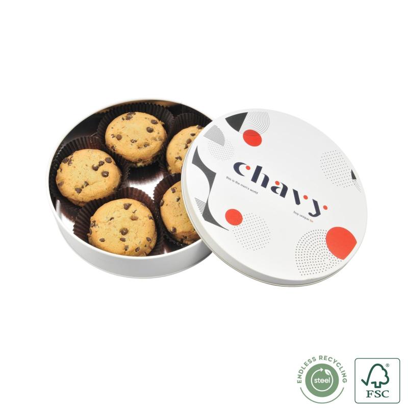 Caixa com biscoitos