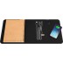 Caderno A5 com powerbank sem fio de 4000 mAh de 5 W e logótipo luminoso O18 SCX.design®