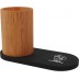 Base de carregamento de 10 W sem fio e suporte de lápis em bambu W17 SCX.design®