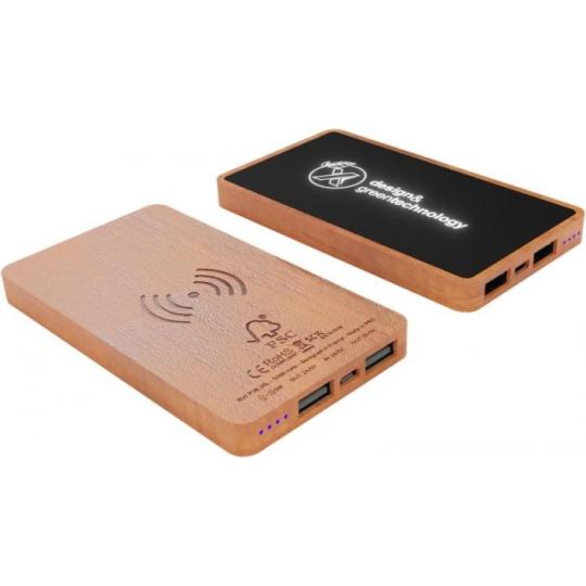 Powerbank sem fios de 5000 mAh luminosa P36 SCX.design®
