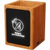 Suporte para lápis de madeira luminoso com saída USB dupla O12 SCX design®