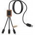 Cabo 3-em-1 em bambu C29 SCX design®