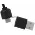 Cabo de carregamento de logótipo luminoso RPET 3 em 1 C38 SCX design®