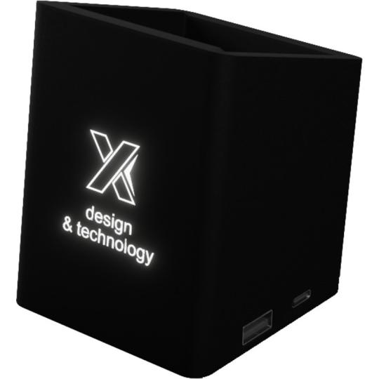 Suporte para lápis com logótipo luminoso O11 SCX design®