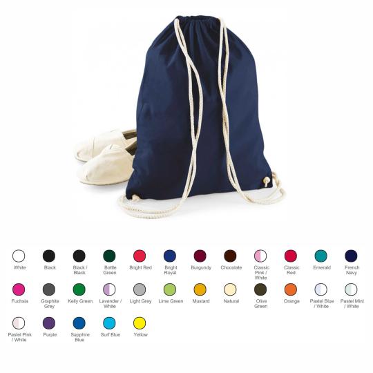 Bolsa/Mochila de Algodón -...
