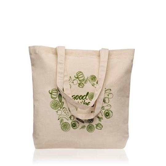Saco em 100% algodão canvas, com bolso interior