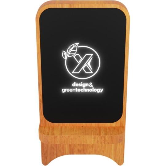 Suporte em madeira sem fios de 10W luminoso W16 SCX design®