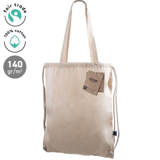 Saco Mochila Fairtrade Stone