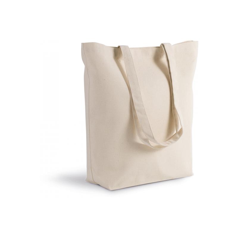 Saco de compras em algodão Belfast biológico Kimood® (Cru)