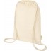 Mochila Orissa com cordão de 100 g/m² GOTS de algodão de produção biológica