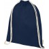 Mochila com cordões de algodão orgânico GOTS de 140 g/m² Orissa