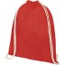 Mochila com cordões de algodão orgânico GOTS de 140 g/m² Orissa